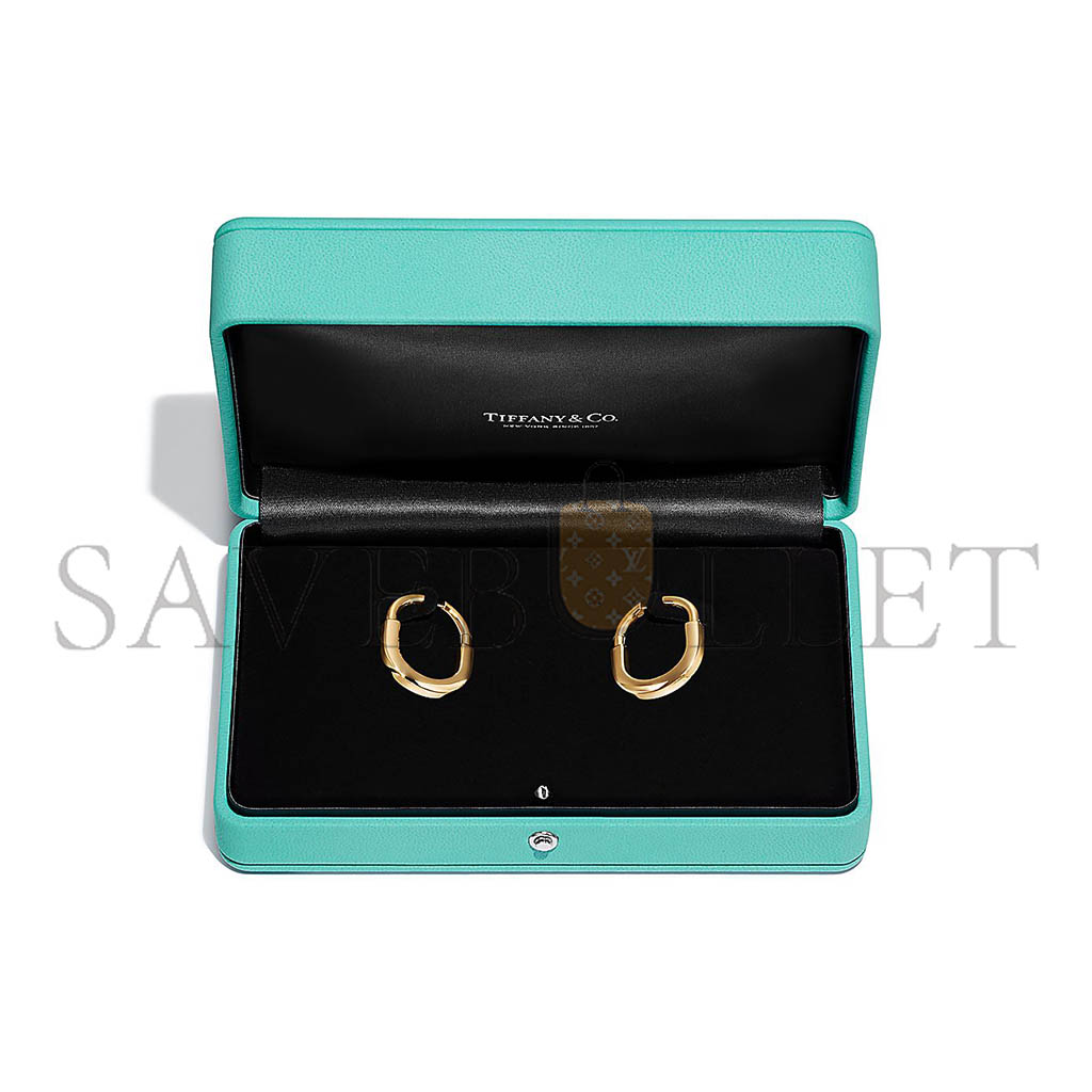 TIFFANY EARRINGS IN YELLOW GOLD, MEDIUM 72342852